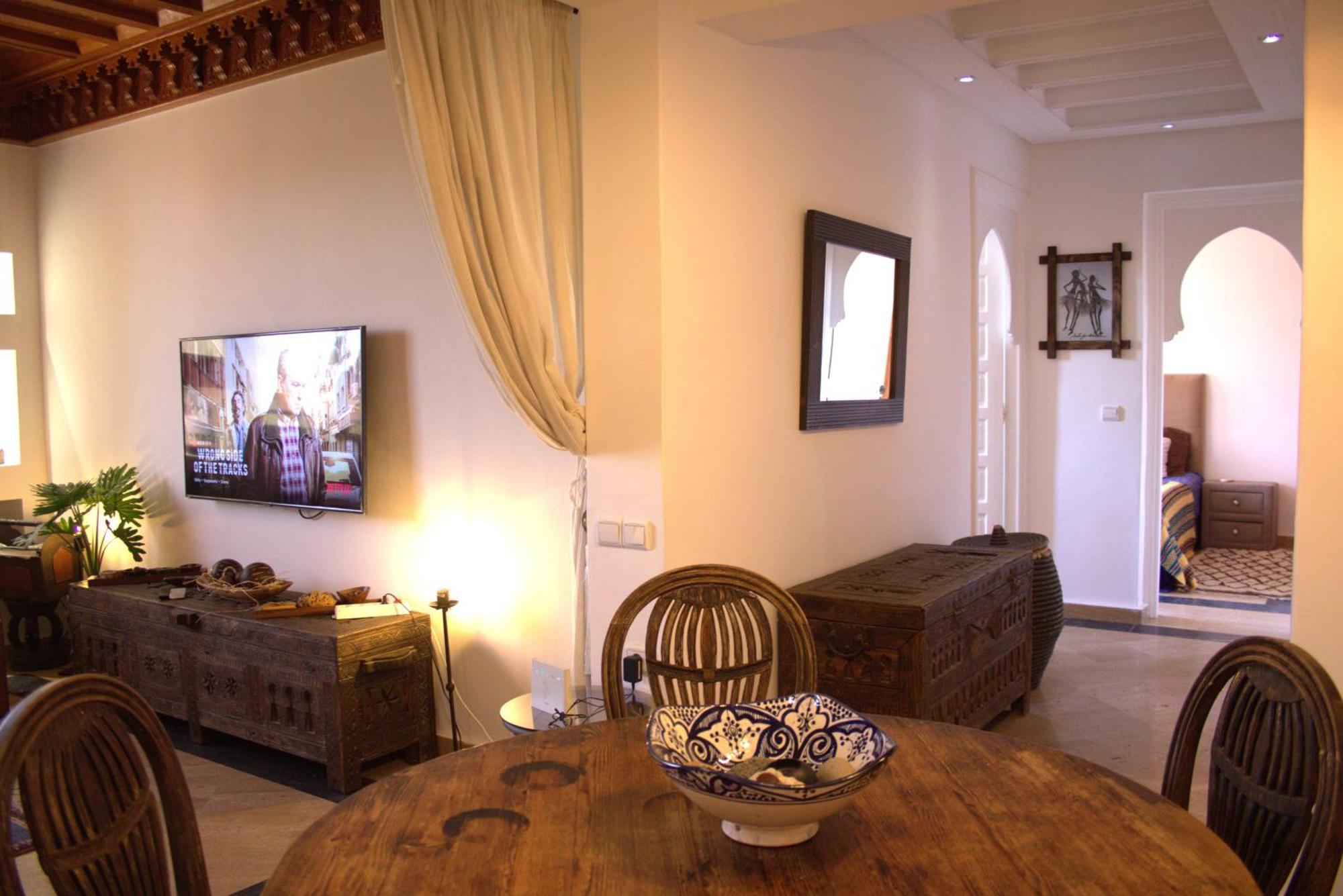 מרקש El Ghoul Apartments & Flats - Residence Mourad מראה חיצוני תמונה